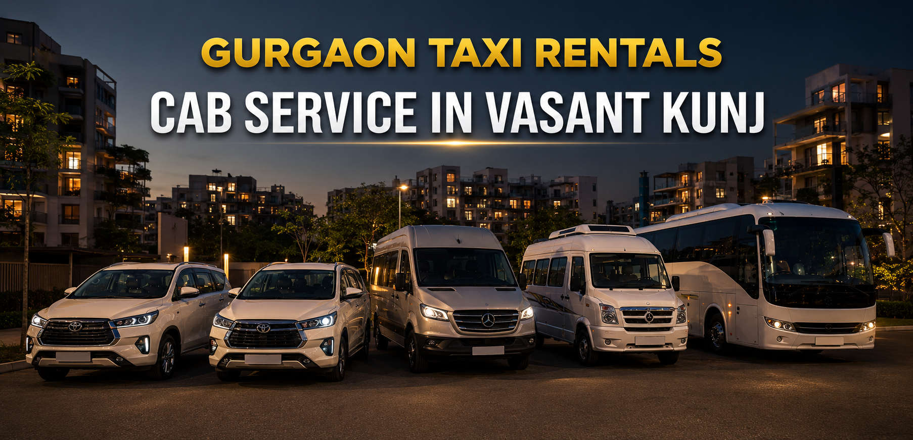 Cab Service in Vasant Kunj