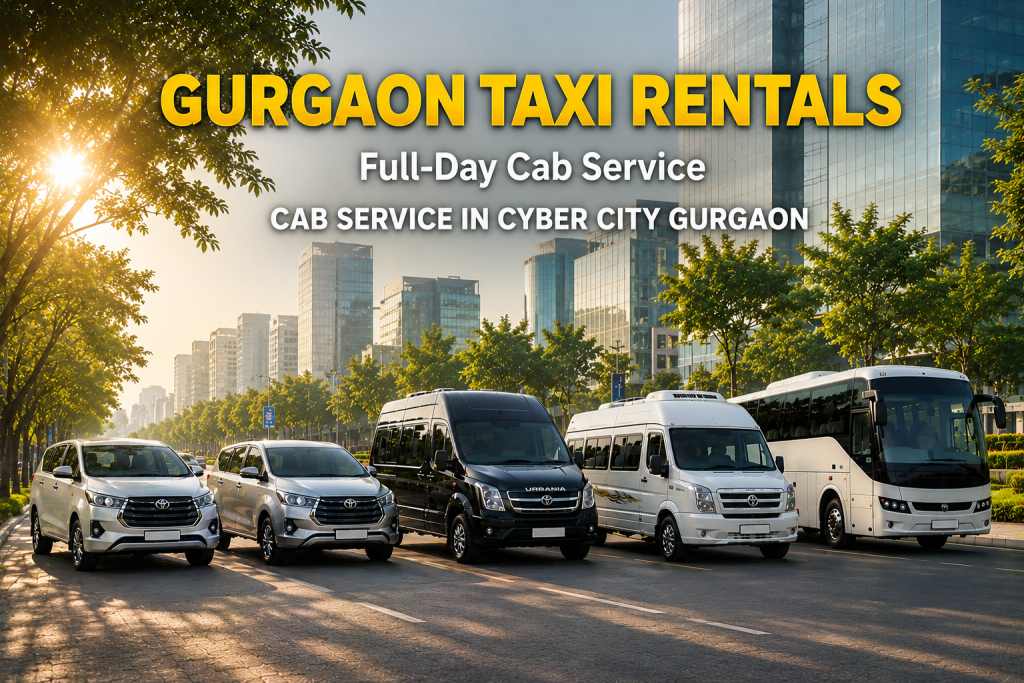 Cab Service in Cyber City Gurgaon