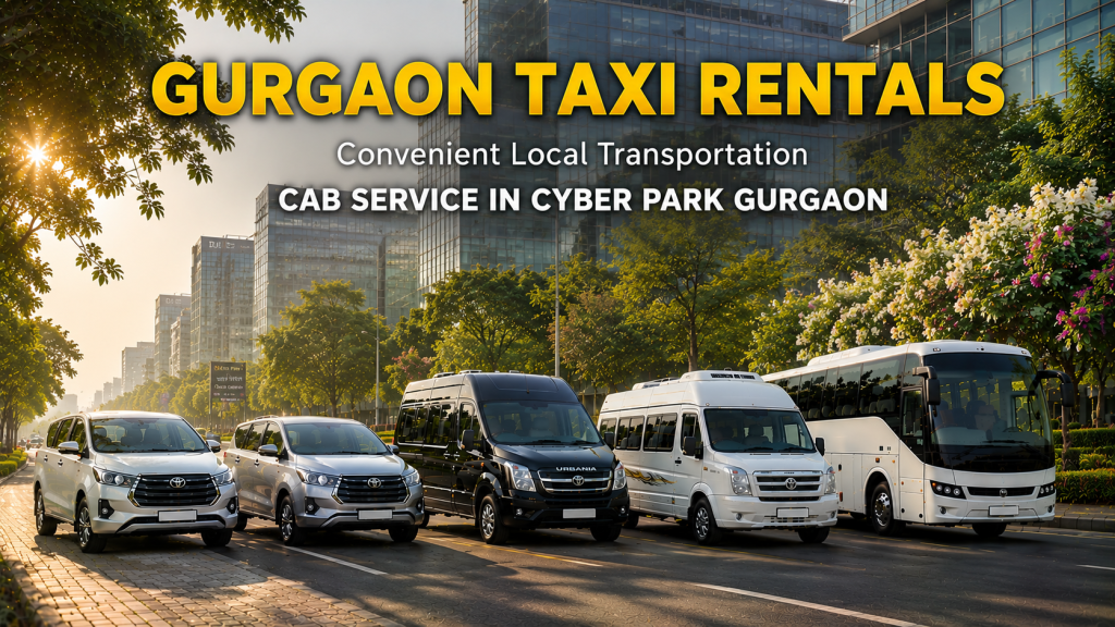 Cab Service in Cyber Park Gurgaon