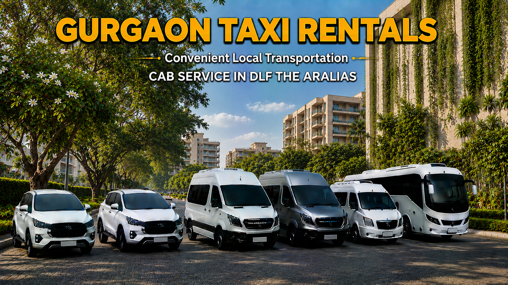 Cab Service in DLF The Aralias