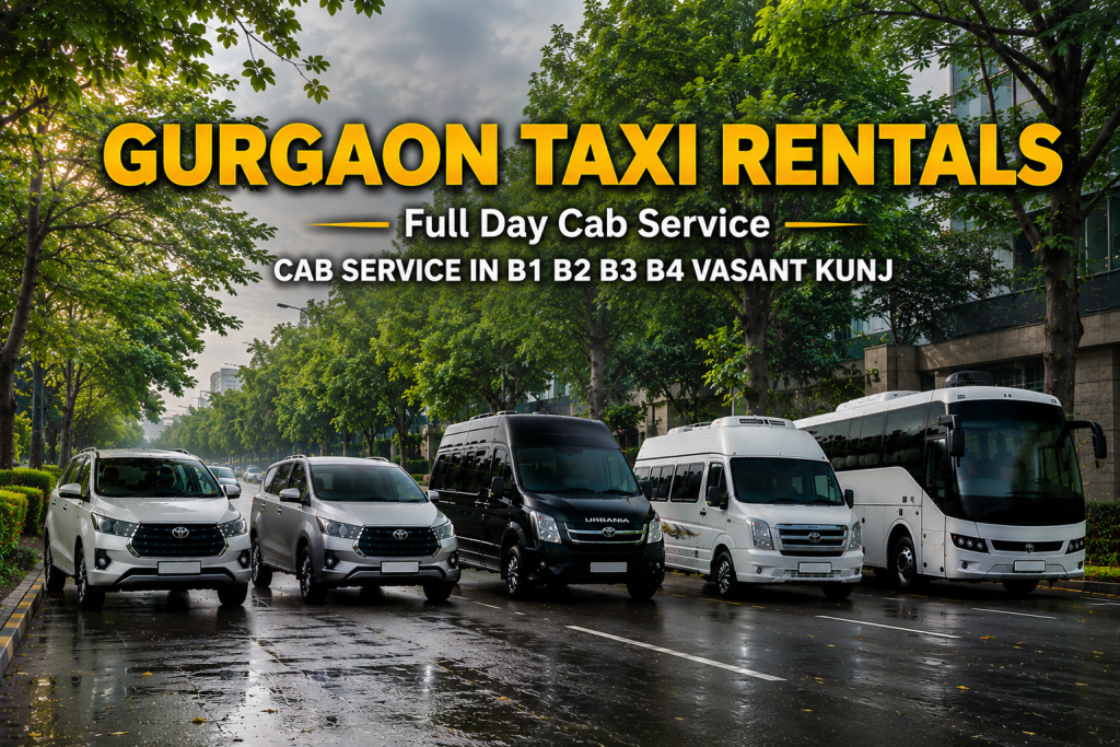 Cab Service in B1 B2 B3 B4 Vasant Kunj