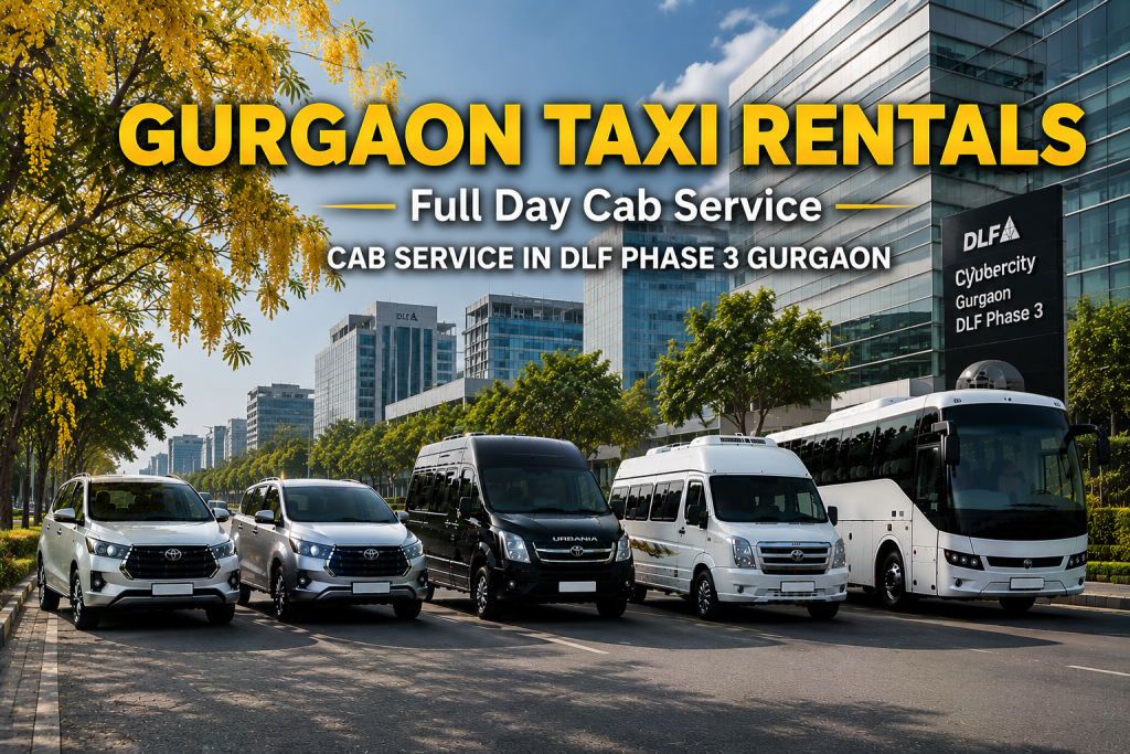 Cab Service in DLF Phase 3 Gurgaon