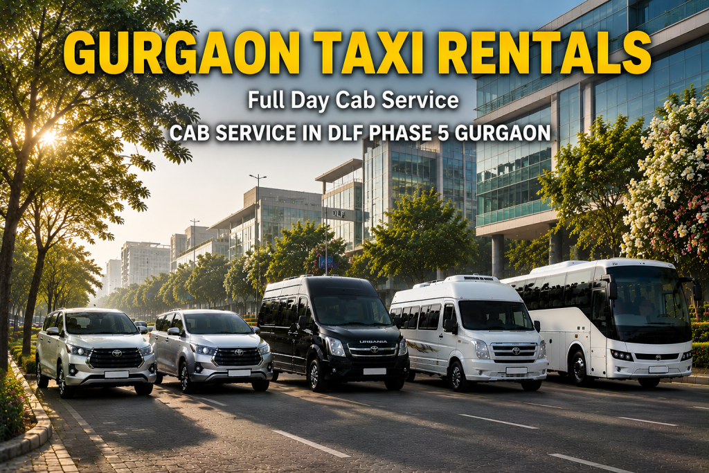 Cab Service in DLF Phase 5 Gurgaon