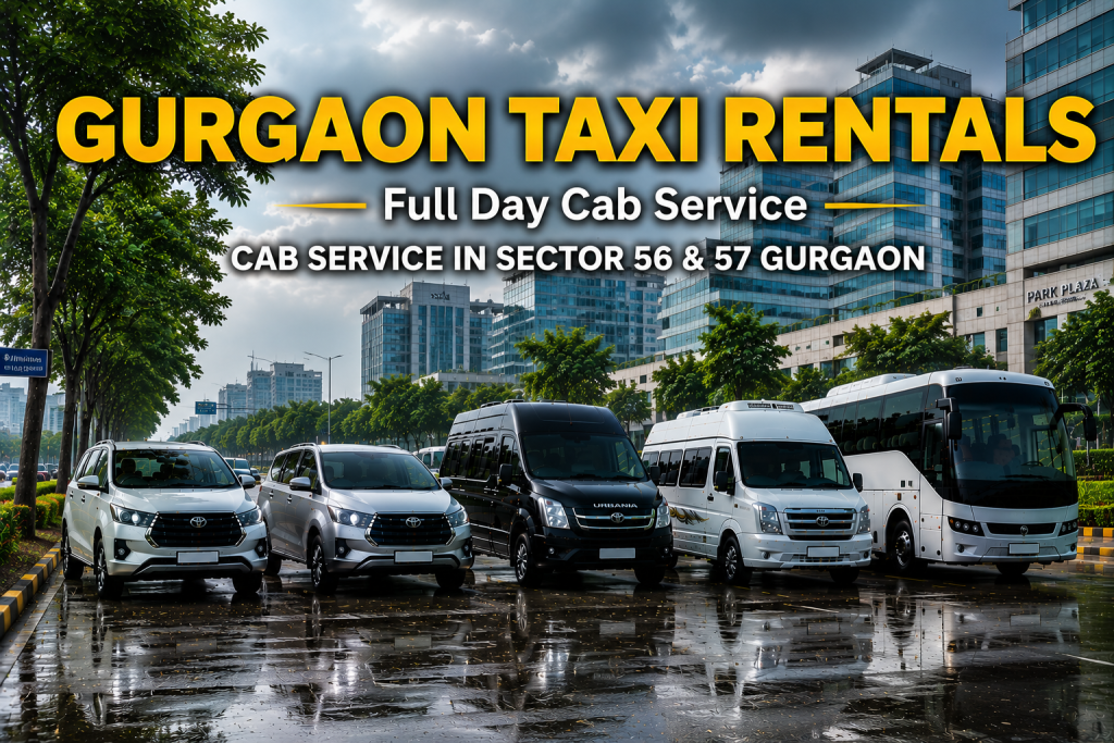 Cab Service in Sector 56 & 57 Gurgaon