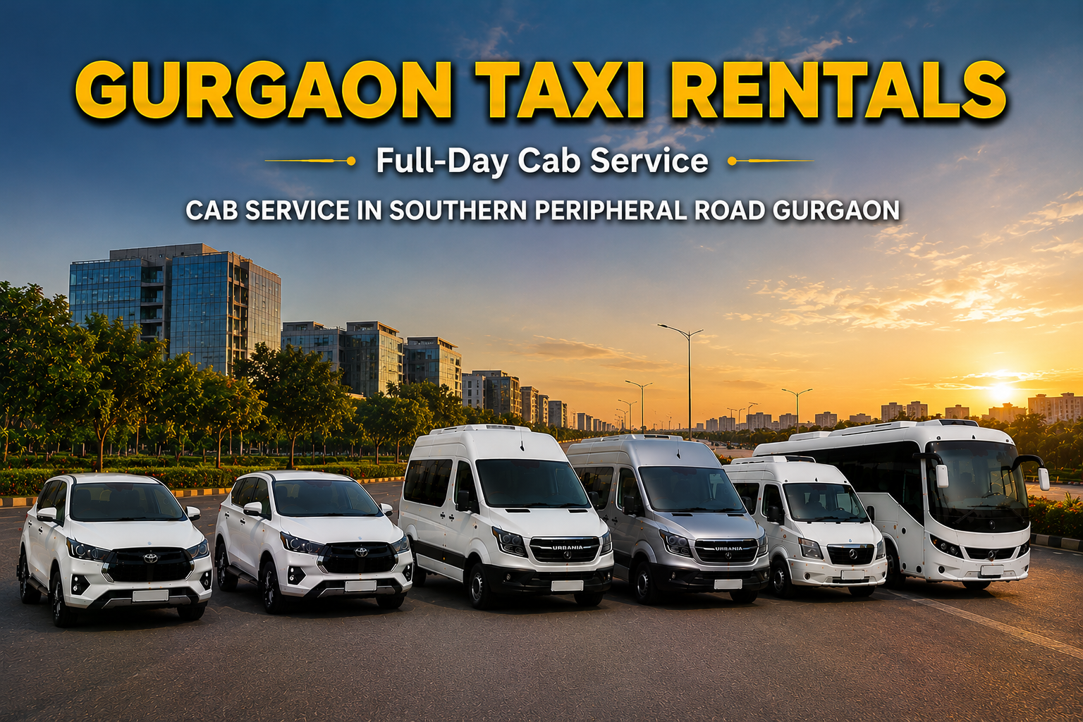 Cab Service in Southern Peripheral Road Gurgaon