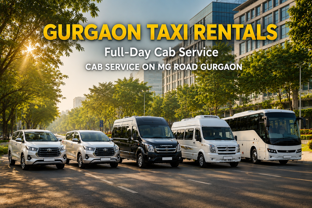 Cab Service on MG Road Gurgaon