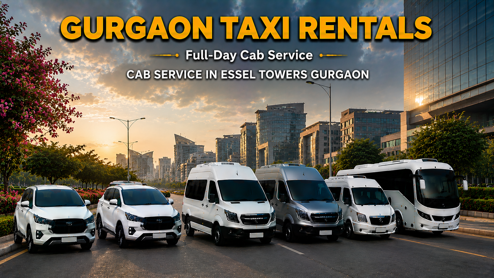cab service in Essel Towers Gurgaon