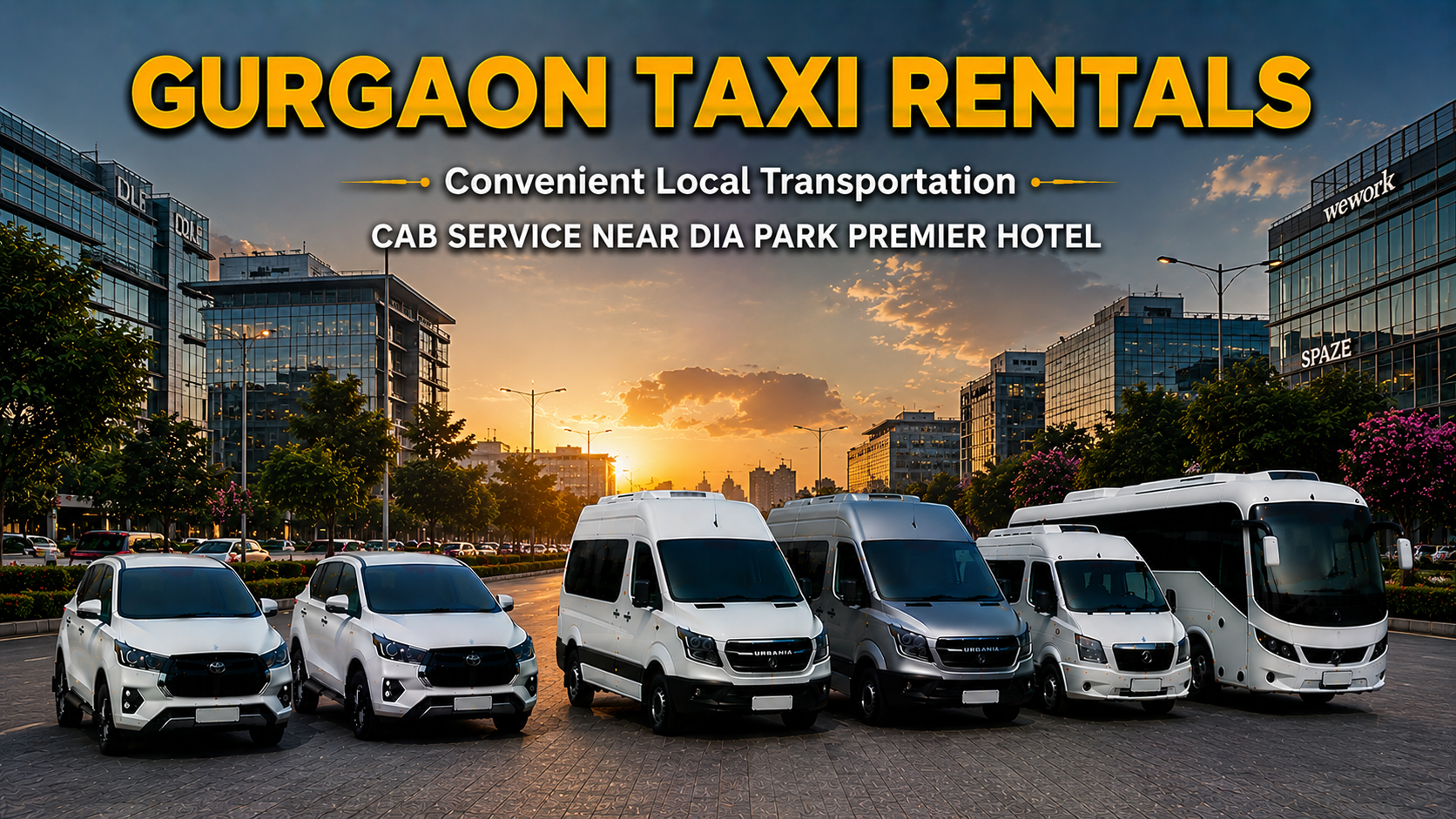 Cab Service Near Dia Park Premier Hotel