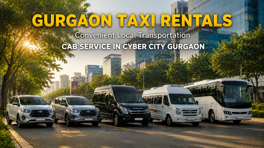 Cab Service in Cyber City Gurgaon