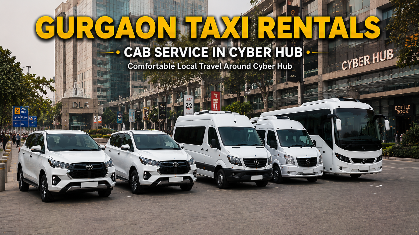 Cab Service in Cyber Hub