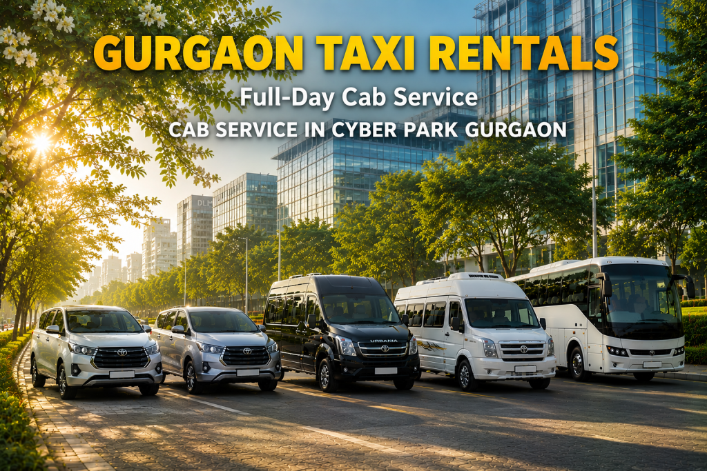 Cab Service in Cyber Park Gurgaon