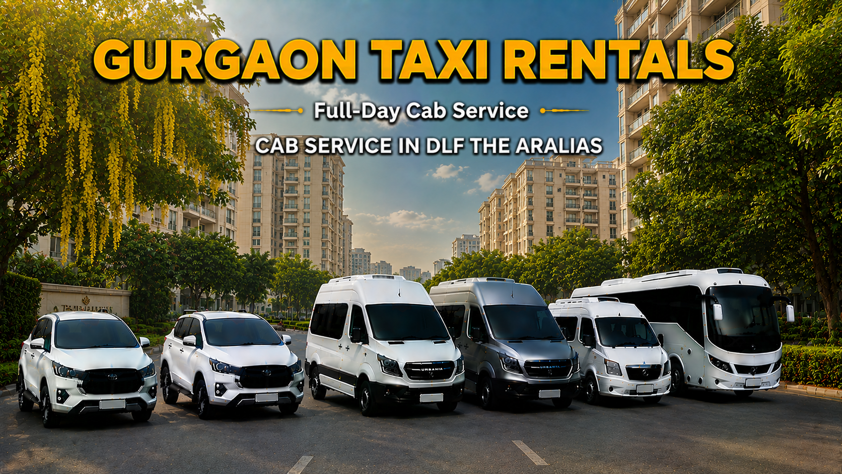 Cab Service in DLF The Aralias