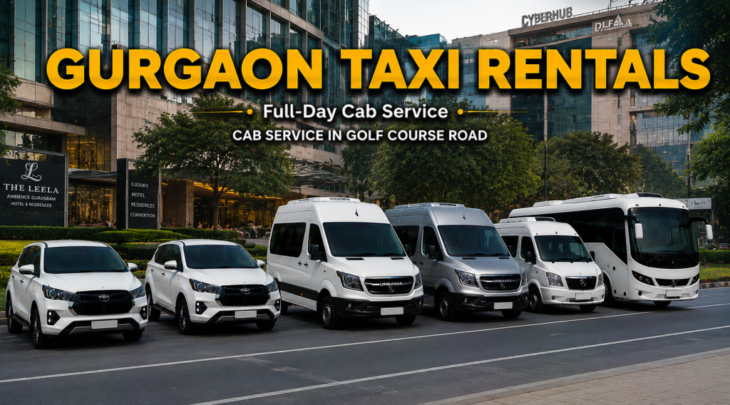 Cab Service in Golf Course Road