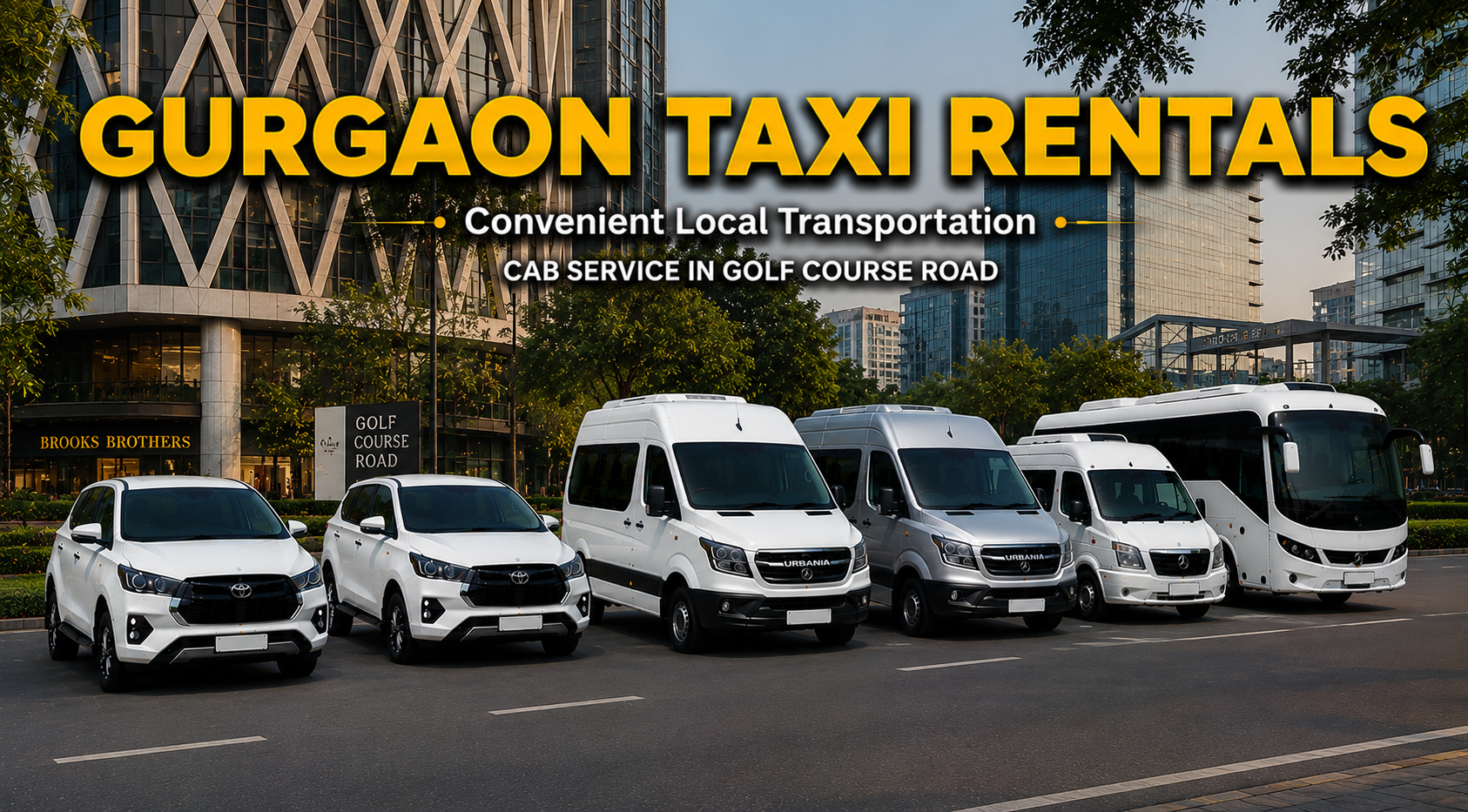 Cab Service in Golf Course Road