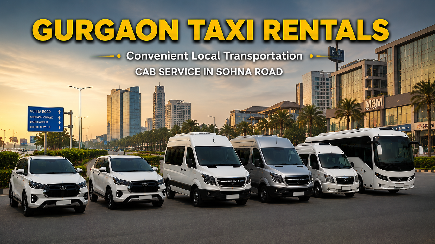 Cab Service in Sohna Road