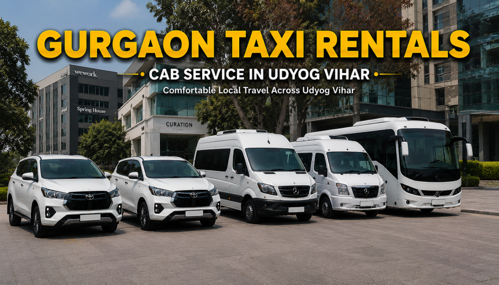Cab Service in Udyog Vihar