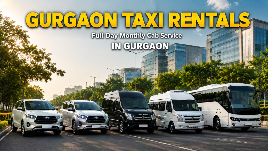 Monthly Cab Service in Gurgaon